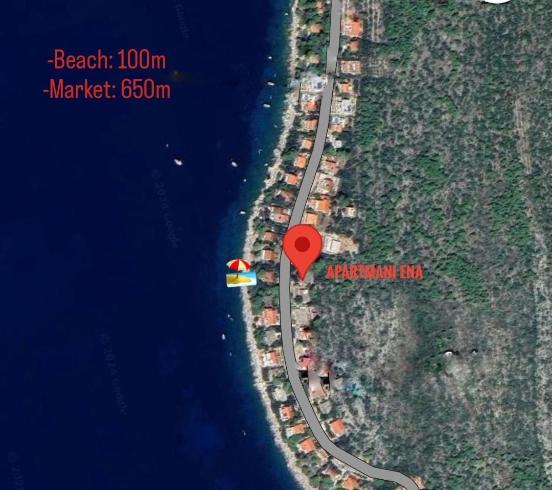 Apartman Ena By The Sea Prizba Exterior photo